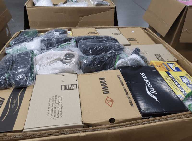 TGT Footwear Liquidation Truckload – Premium Mixed Family Footwear