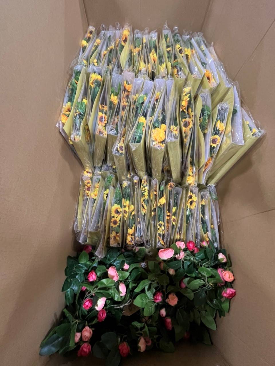 Premium Artificial Sunflower Garlands – Vibrant Seasonal & Event Decor